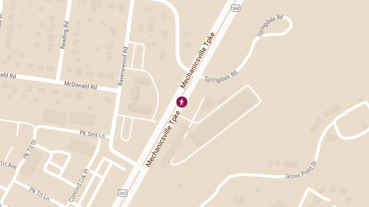 Pedestrian Struck at 4201 Mechanicsville Tpke