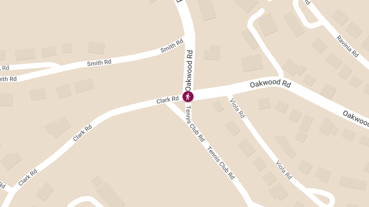 Pedestrian Struck at Oakwood Rd & Clark Rd