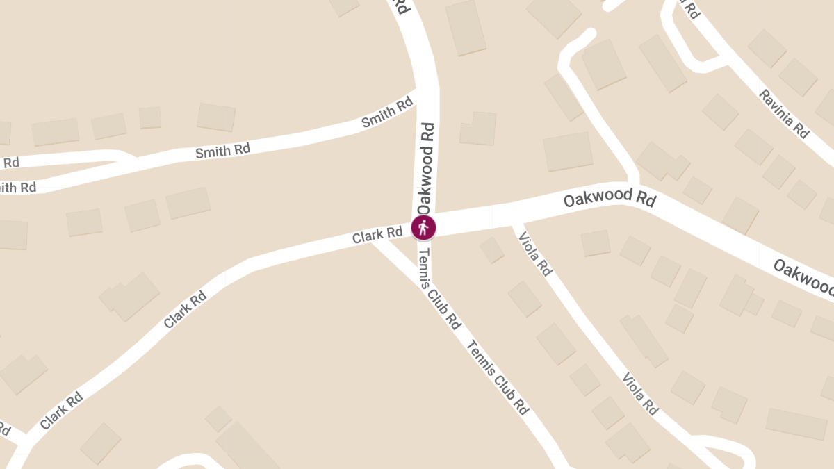 Pedestrian Struck at Oakwood Rd & Tennis Club Rd
