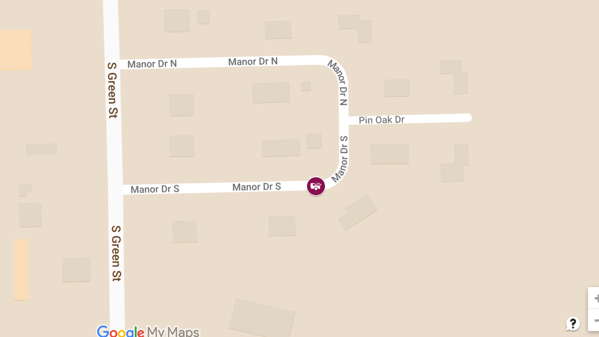 Pedestrian Struck at South Manor Drive