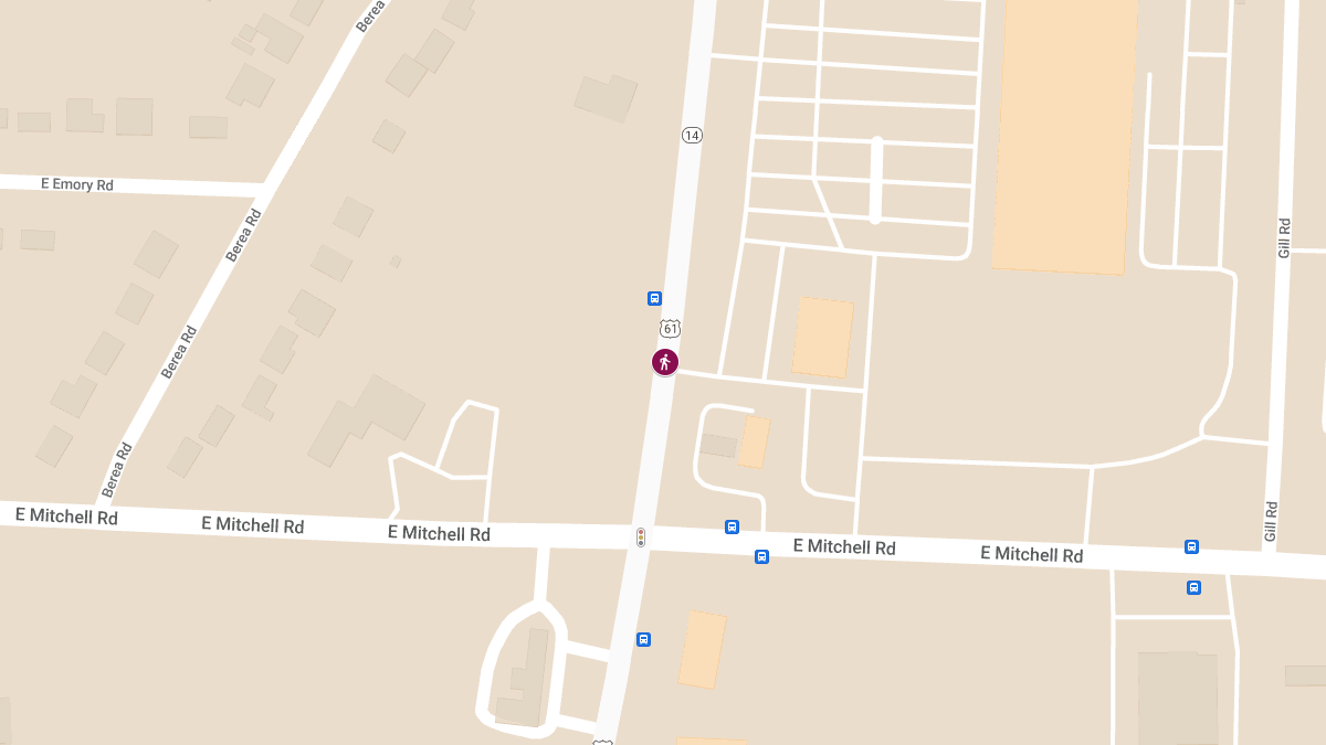 Pedestrian Struck by Car on South Third St