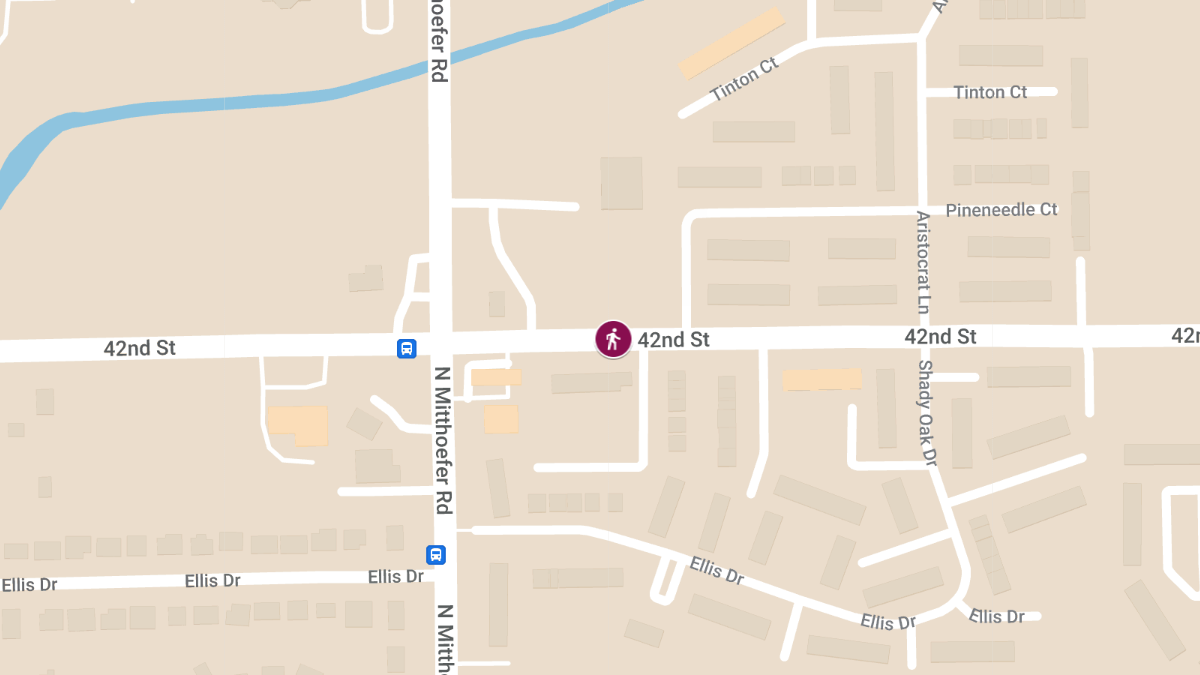 Pedestrian Struck by Vehicle at 10005 E 42nd St