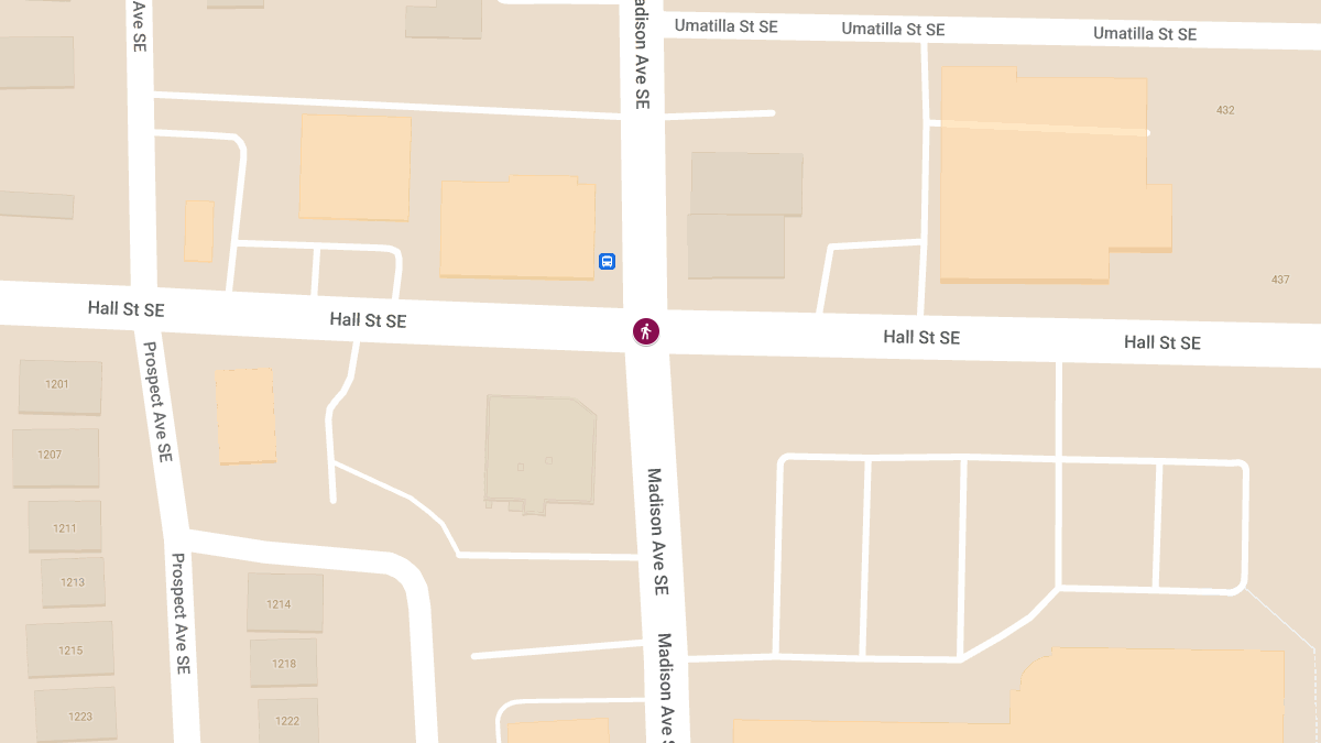 Pedestrian Struck by Vehicle at Madison Ave & Hall St
