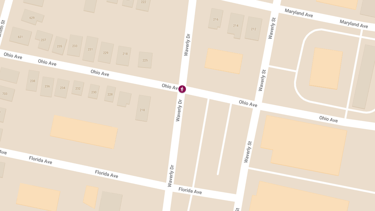Pedestrian Struck by Vehicle at Waverly Dr & Ohio Ave