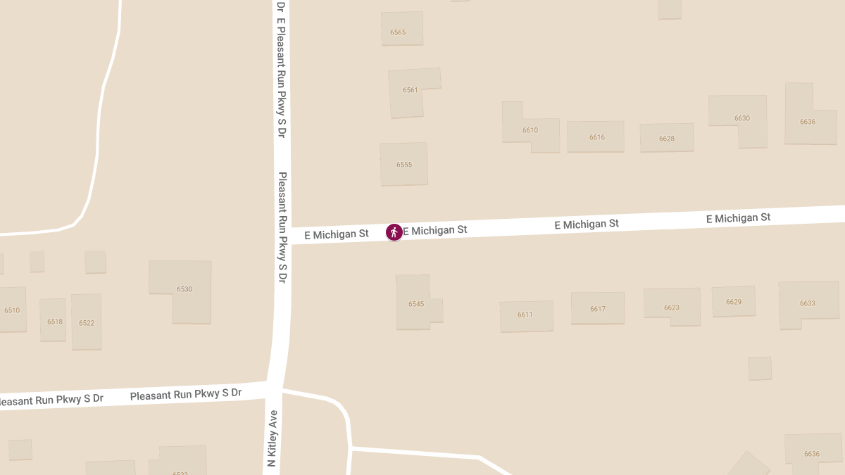Pedestrian Struck by Vehicle on E Michigan St