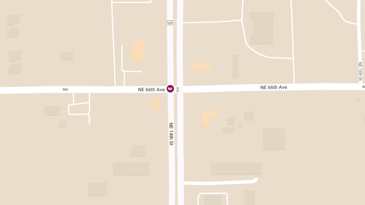Personal Injury Accident Reported at NE 14th and 66th
