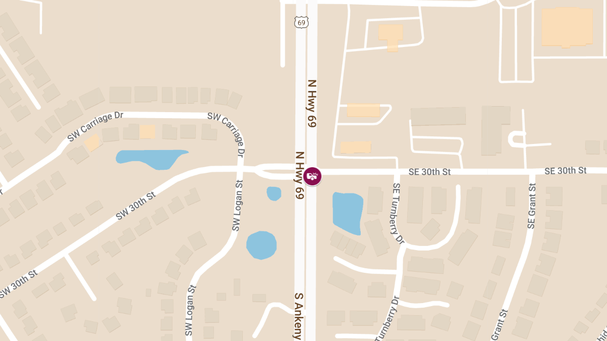 Personal Injury Accident at 30th and South Ankeny Blvd