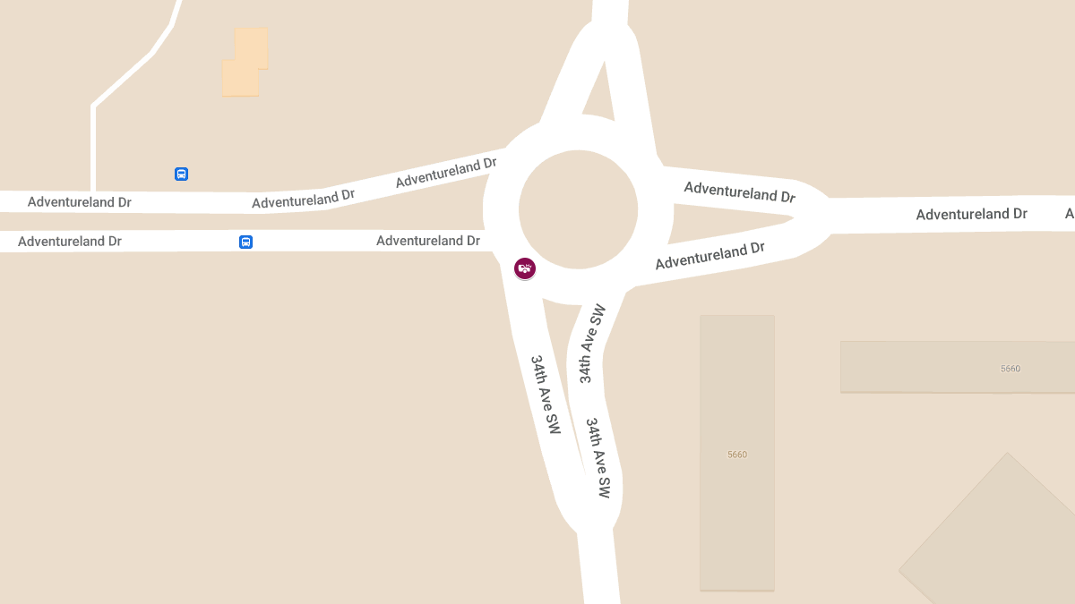 Personal Injury Accident at 34th St & Adventureland Dr