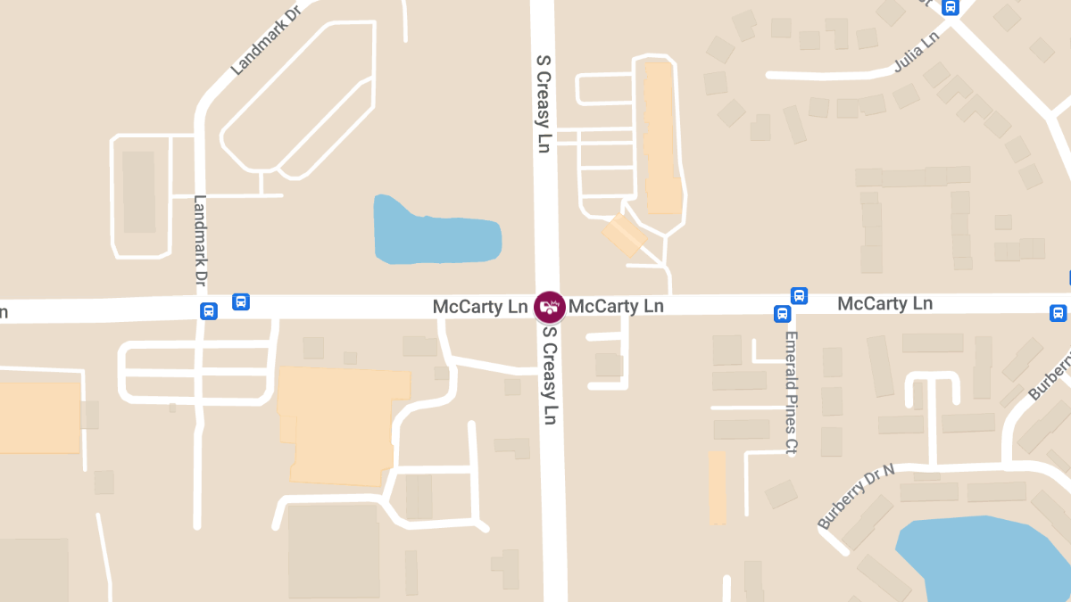 Personal Injury Accident at Creasy Ln & McCarty Ln