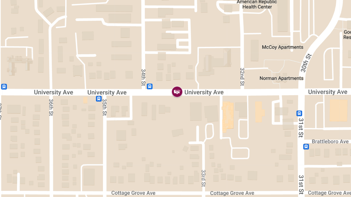 Personal Injury Accident at Cummings Pkwy & University Ave