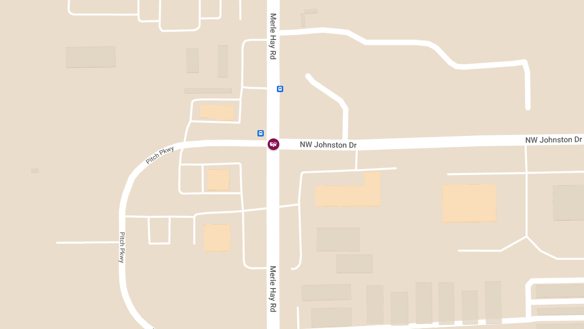 Personal Injury Accident at Johnston Dr & Merle Hay Rd