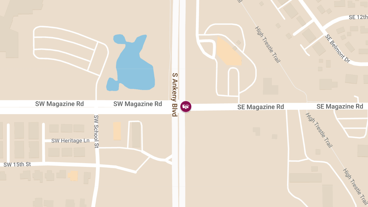 Personal Injury Accident at Magazine Rd and Ankeny Blvd