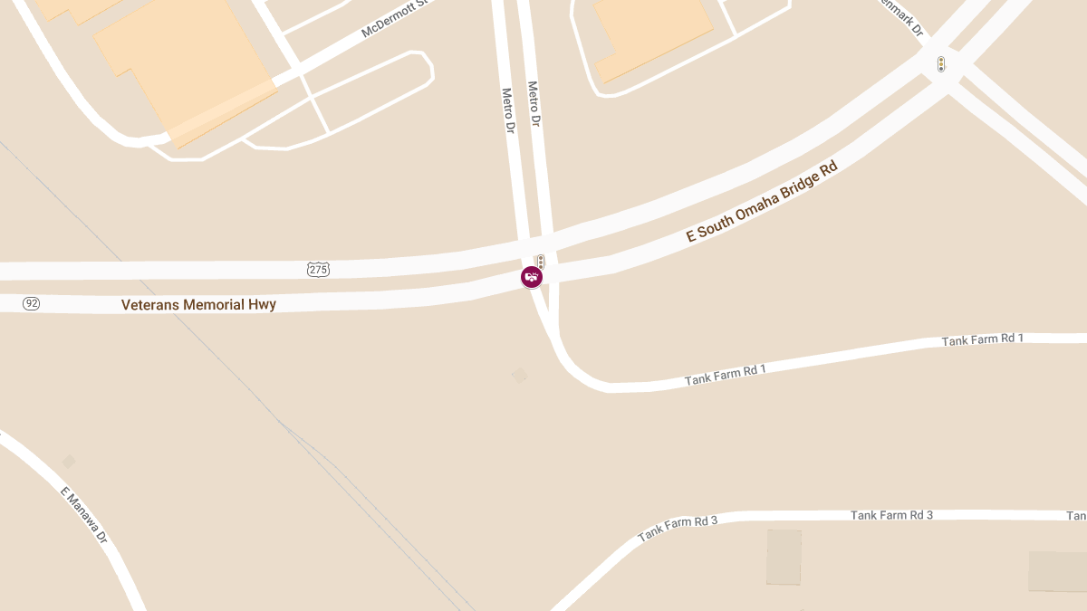 Personal Injury Accident at Veterans Memorial & Metro Dr