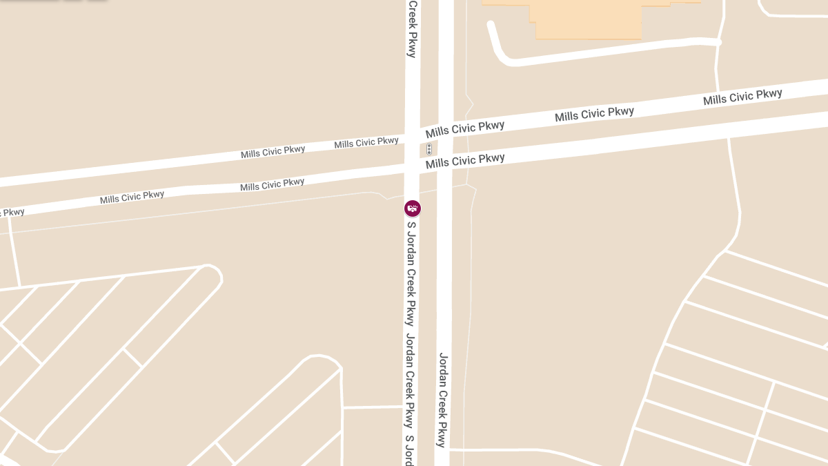 Personal Injury Accident on Jordan Creek Parkway
