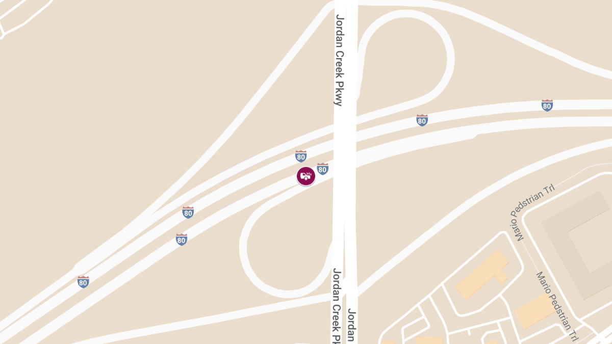 Personal Injury Accident on WB I-80 Exit to Jordan Creek