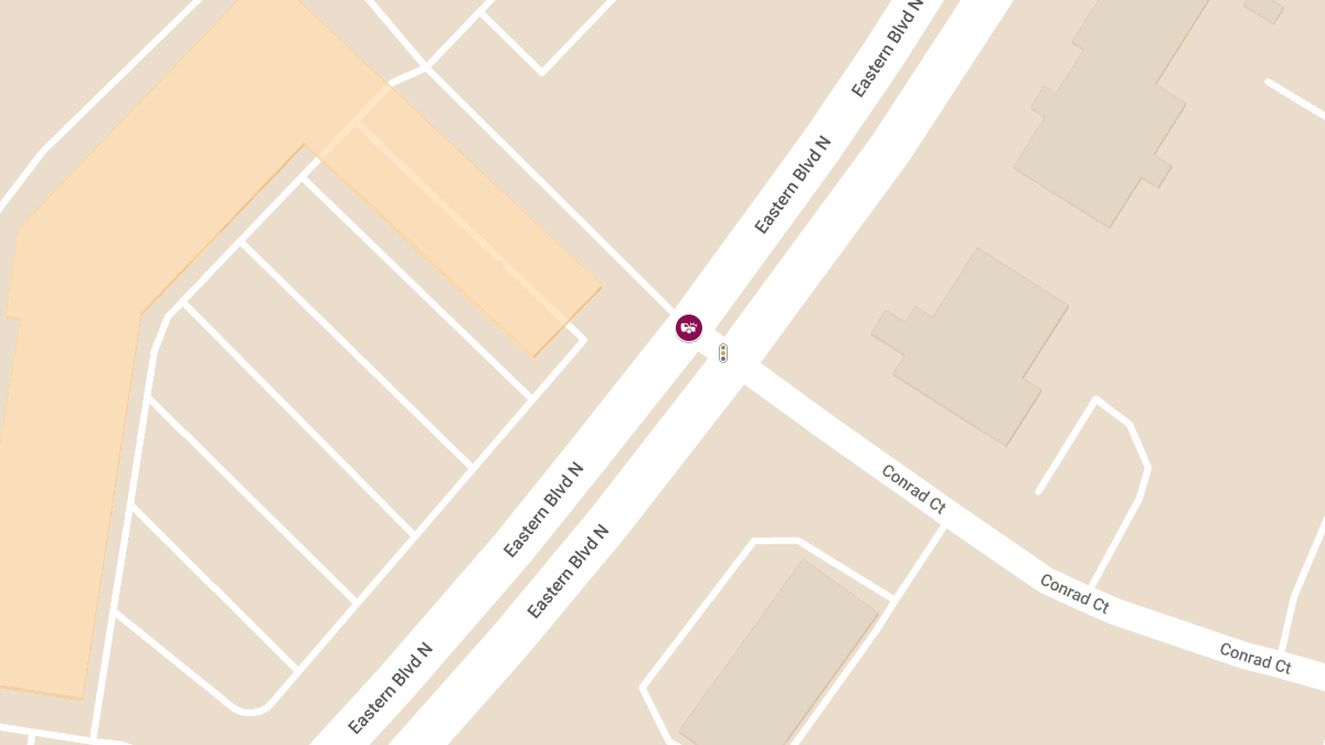 Personal Injury Collision at Eastern Blvd North & Conrad Ct