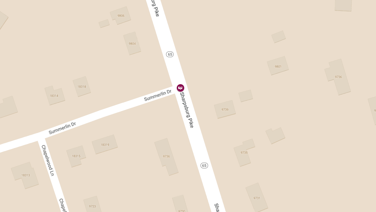 Personal Injury Collision at Sharpsburg Pike & Summerlin Dr