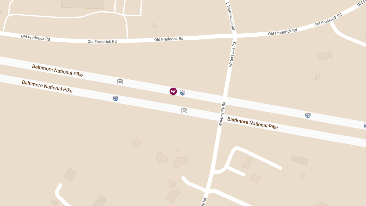 Personal Injury Collision on I-70 EB Near MM11