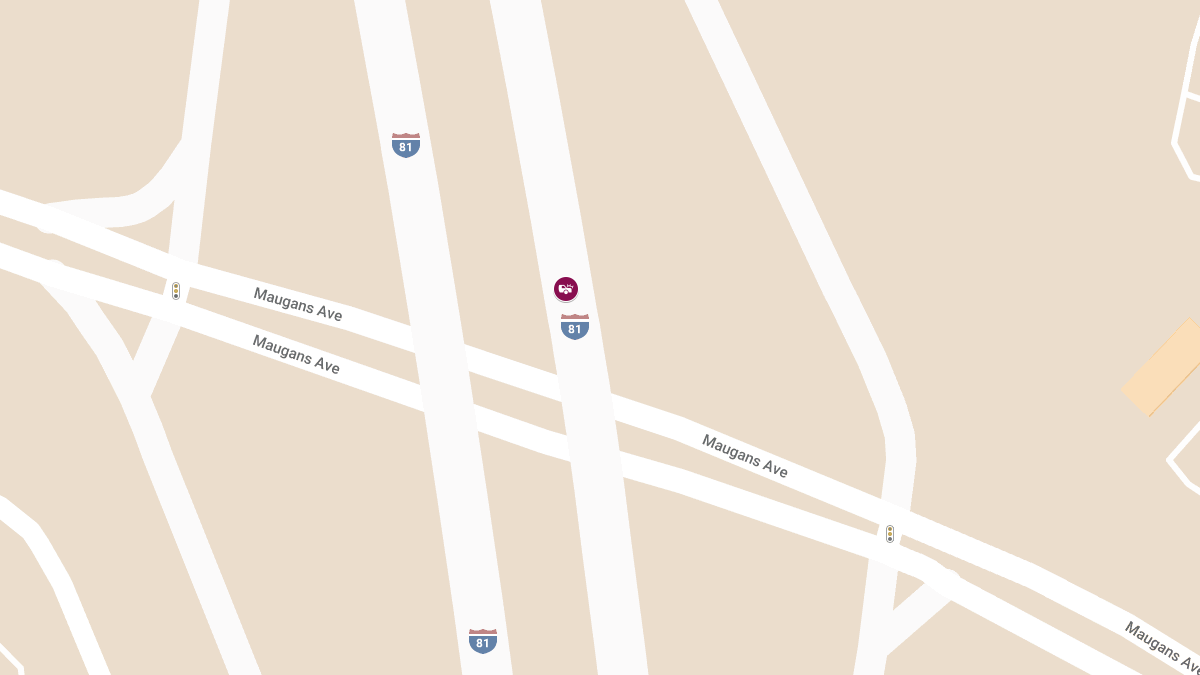 Personal Injury Collision on I-81 NB Near MM 9