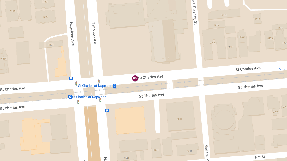Police Officer and Driver Injured in Accident on St. Charles Ave