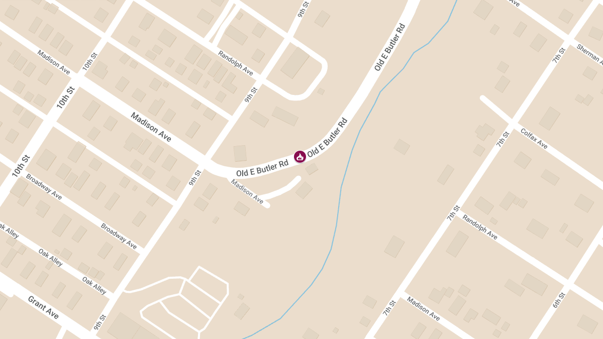 Residential Fire at 105 Old East Butler Rd