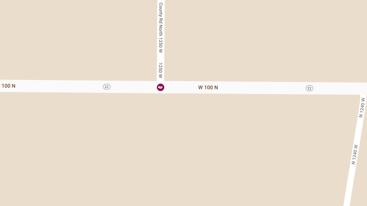 Roller Injury Accident at 100 N & 1250 E