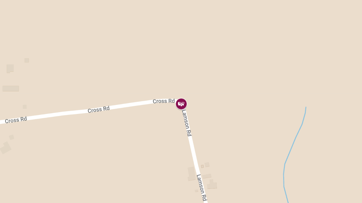 Rollover Accident with Entrapment at Cross Rd and Lamson Rd