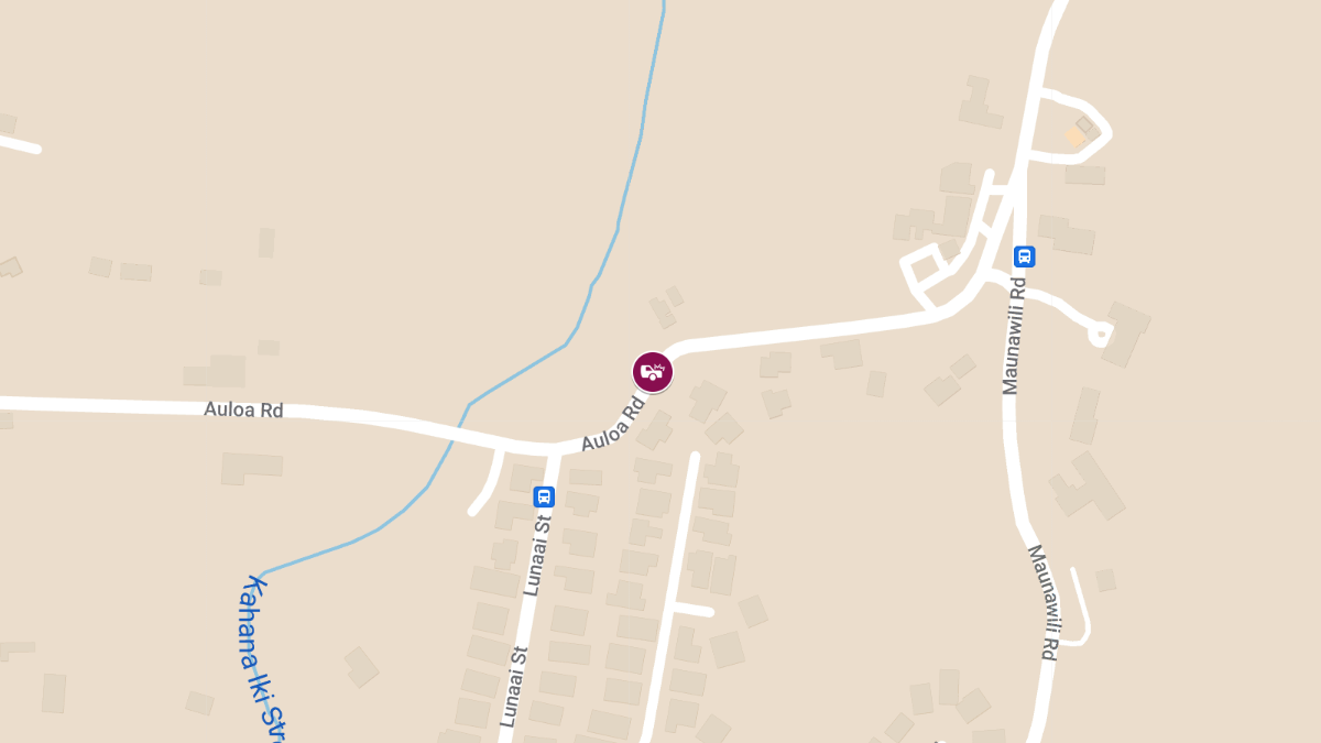 Rollover Accident with Injuries at Auola Rd
