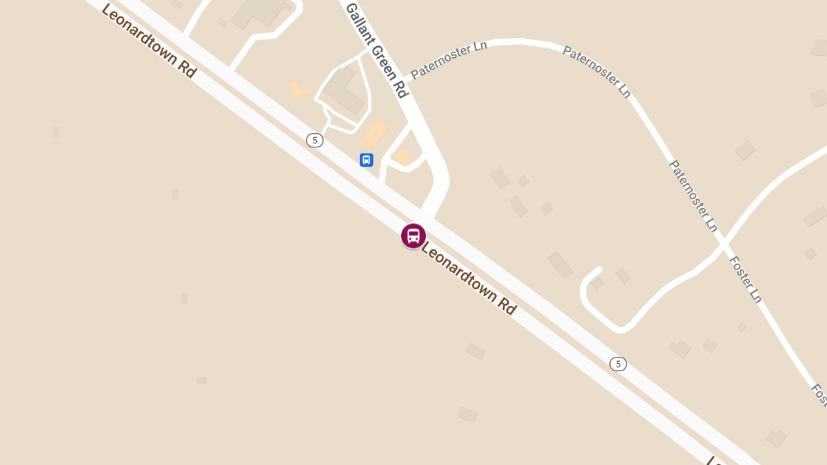 School Bus Accident at Gallant Green Rd & Leonardtown Rd