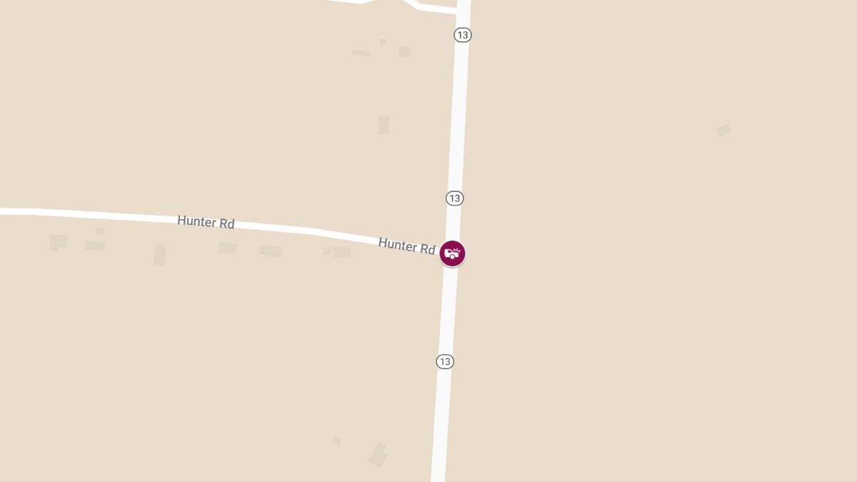 Serious Accident at Hwy 13 & Hunter Rd