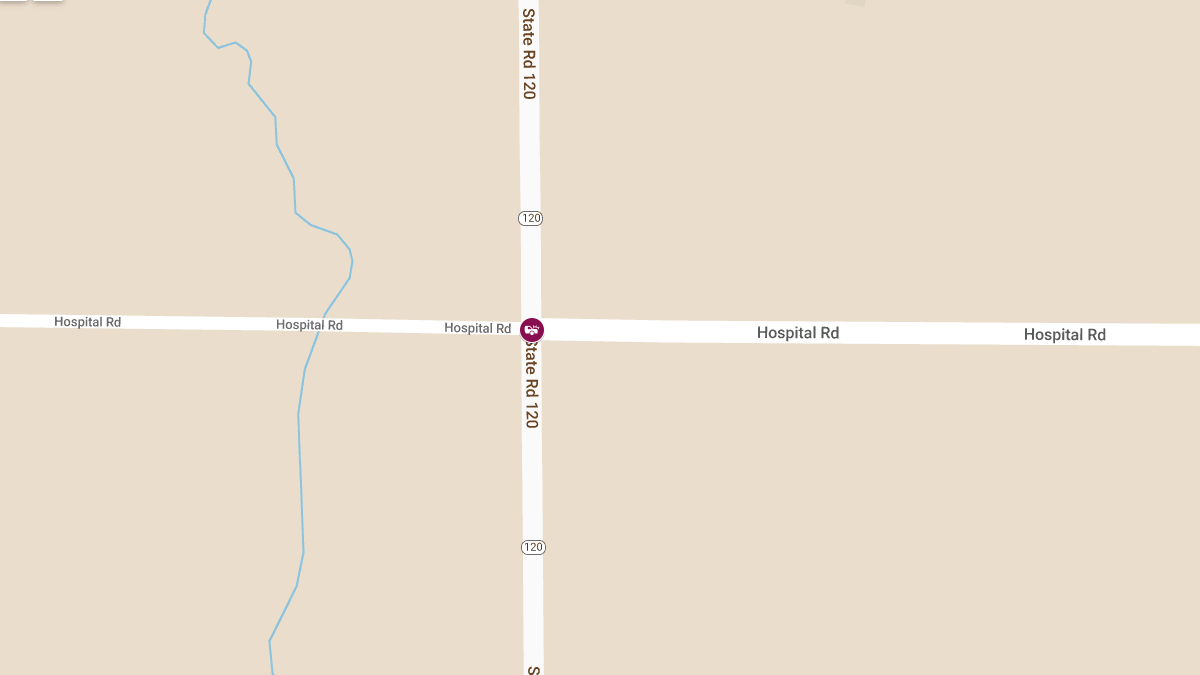 Serious Accident with Injuries at Hwy 120 & Hospital Rd