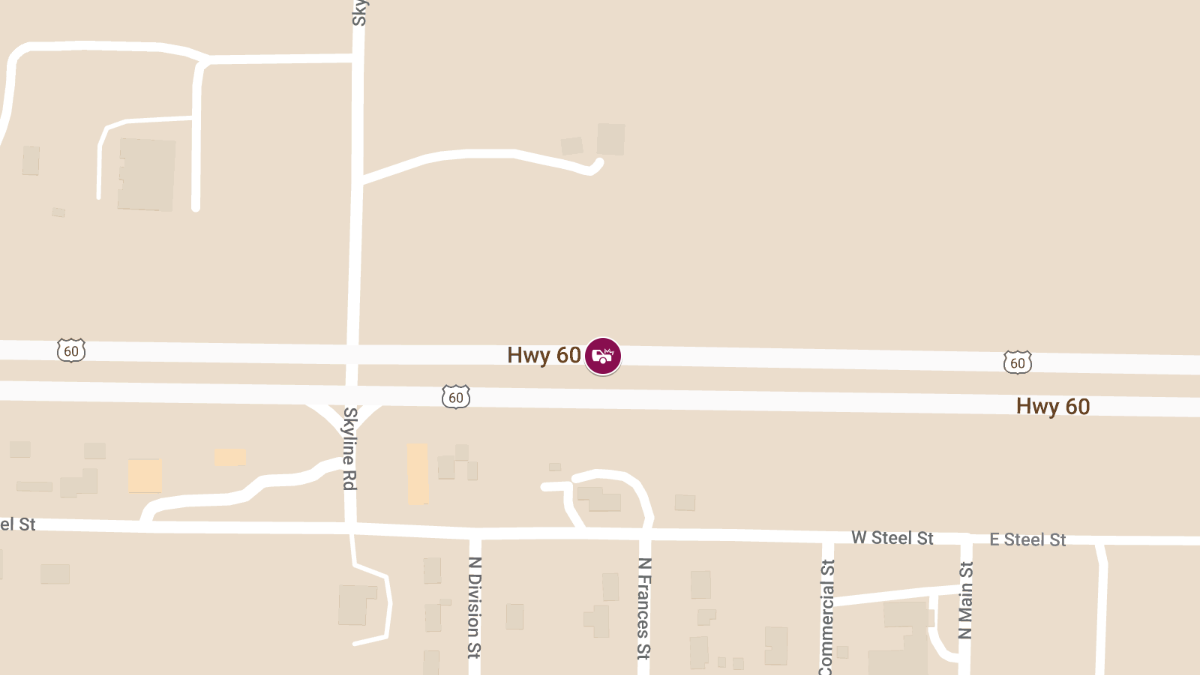 Serious Collision on US 60 at Rte A