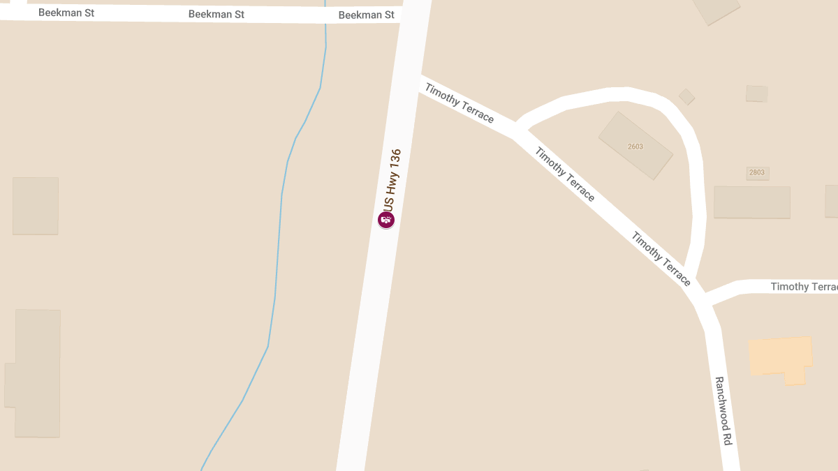 Serious Collision on US Hwy 136