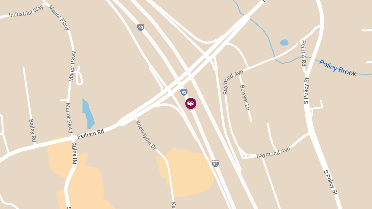 Serious Crash Closes Southbound Lanes of I-93 Near Exit 2