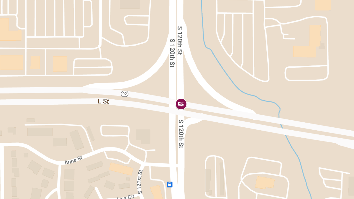 Serious Injury Accident at 120th and L Streets