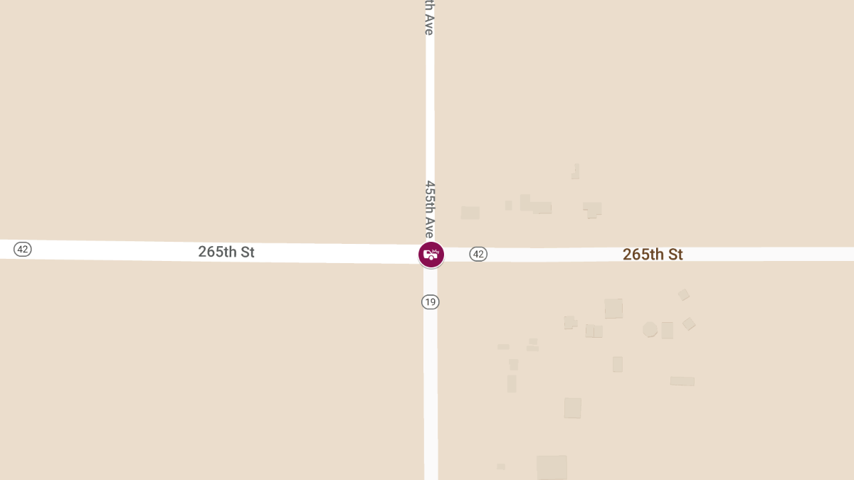 Serious Injury Accident at Hwy 42 & Hwy 19