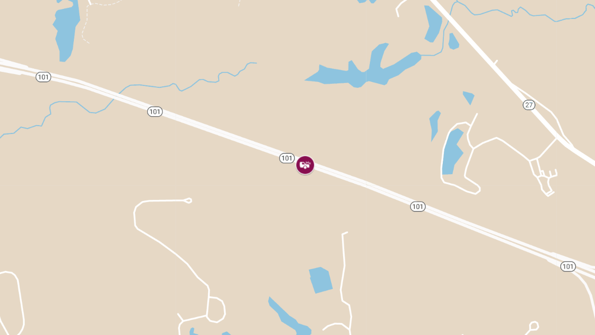 Serious Injury Accident on Rte 101 WB Near the Weigh Station