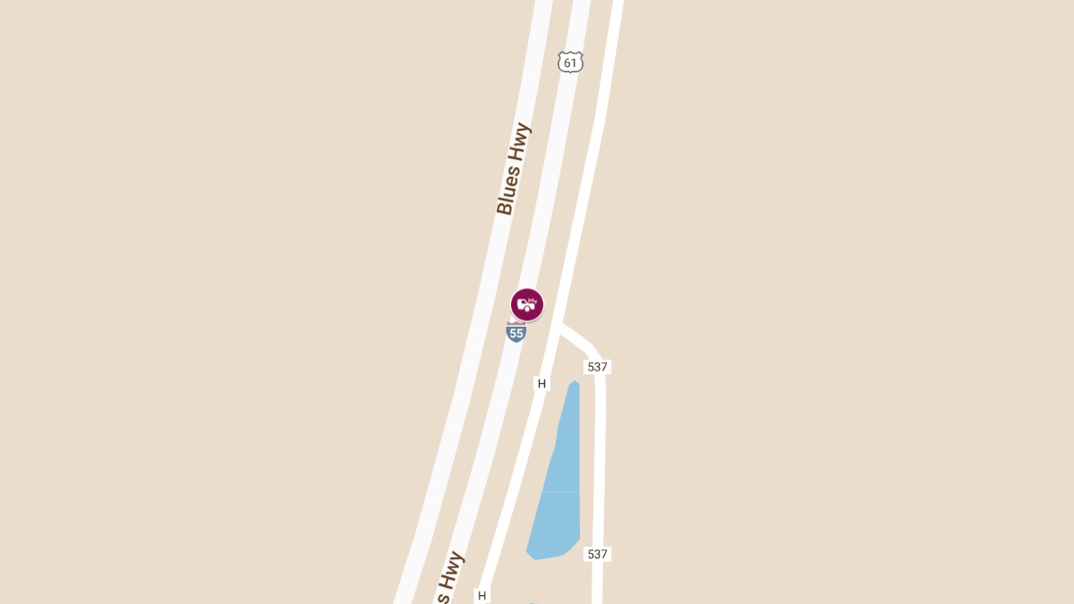 Serious Injury Crash on I-55 at Mile Marker 163