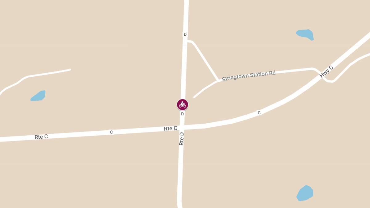 Serious Motorcycle Accident at US 50 Highway and Route D