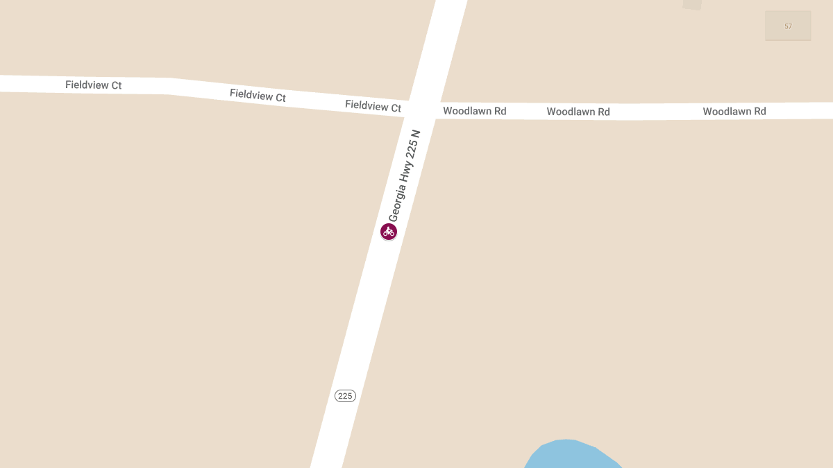 Serious Motorcycle Crash on Highway 225 Near Woodlawn Rd