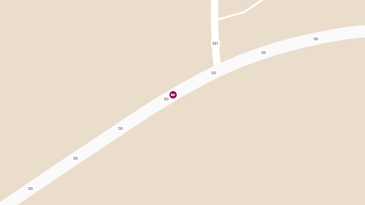 Serious Two-Vehicle Collision on Route D Leaves One Injured