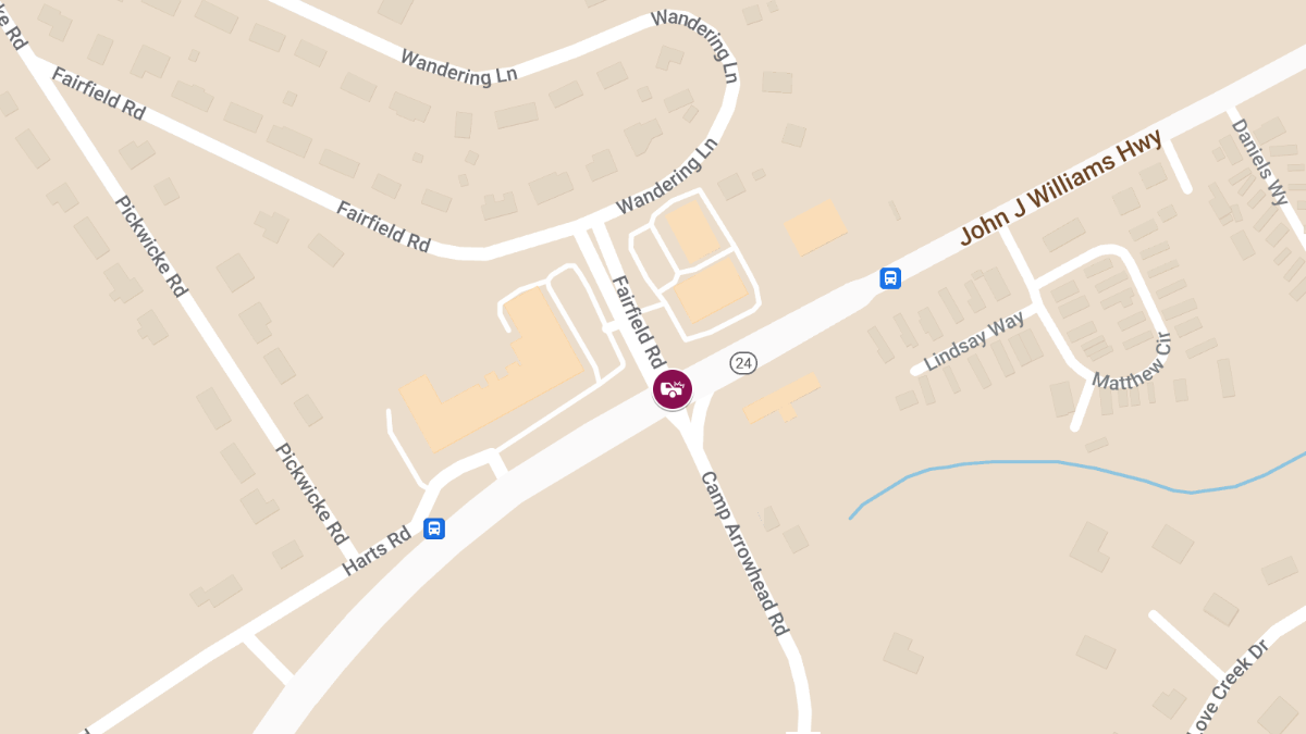Single-Vehicle Crash on Rt 24 and Camp Arrowhead Rd in Sussex