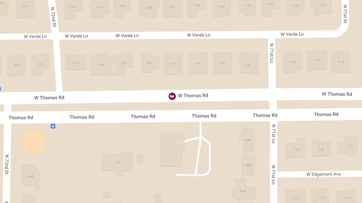 Skateboarder Injured in Vehicle Collision on W Thomas Rd