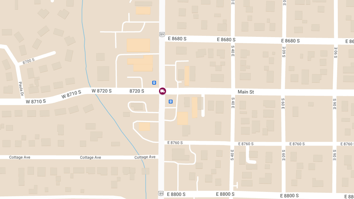 Stolen Truck Causes Police Car Collision and Injury Crash at State St & 4000 S Main St
