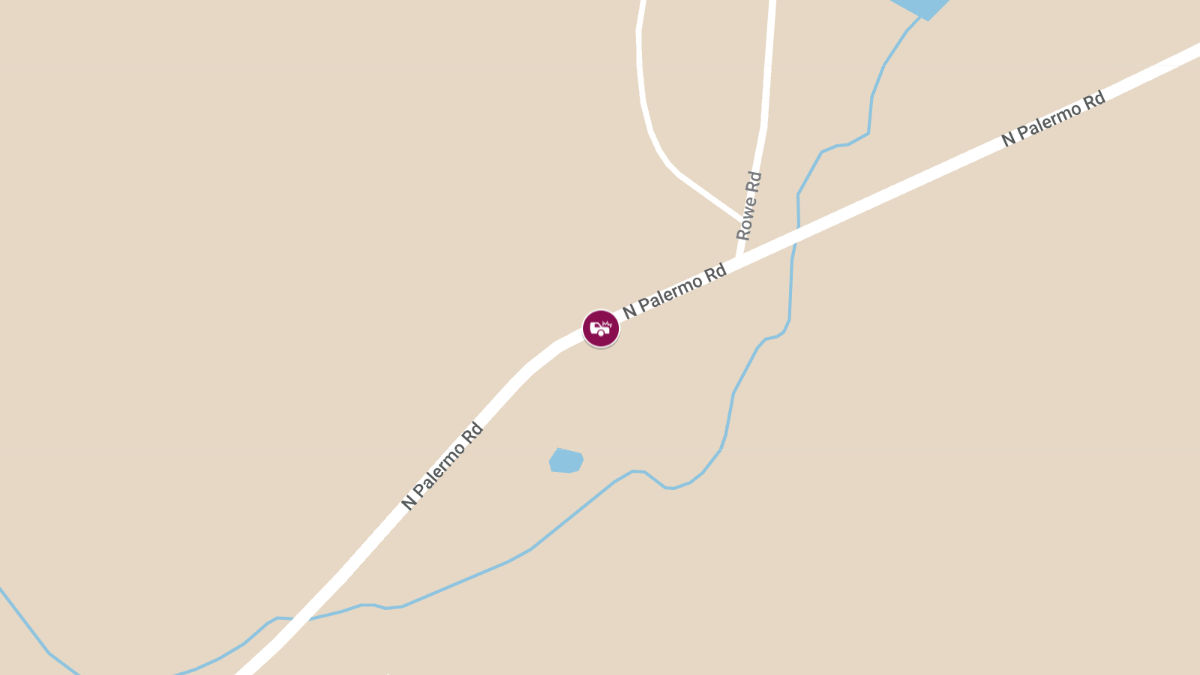 Teen Driver Injured in Pickup Crash on North Palermo Rd