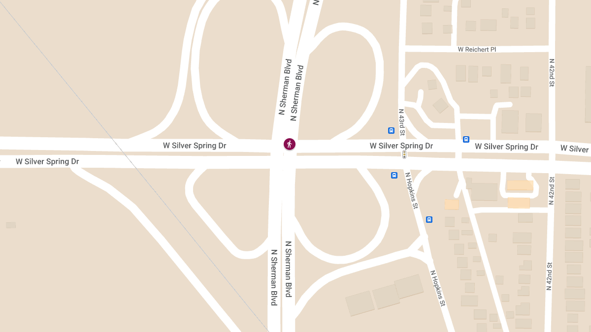 Teen Injured in Pedestrian Accident at Sherman Blvd & Silver Spring Dr