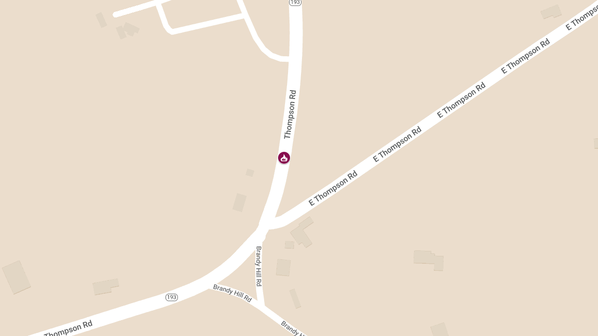 Thanksgiving Morning Fire at 854 Thompson Rd