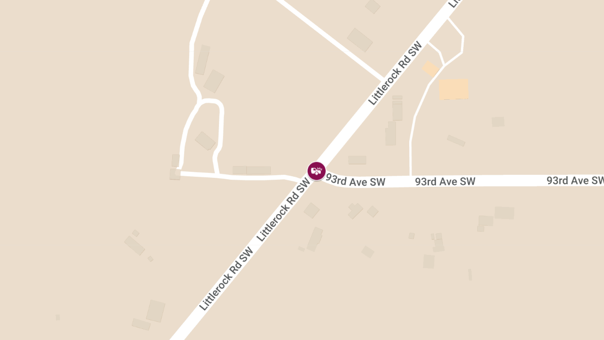 Three-Car Collision with Injuries at Littlerock Rd & 93rd Ave
