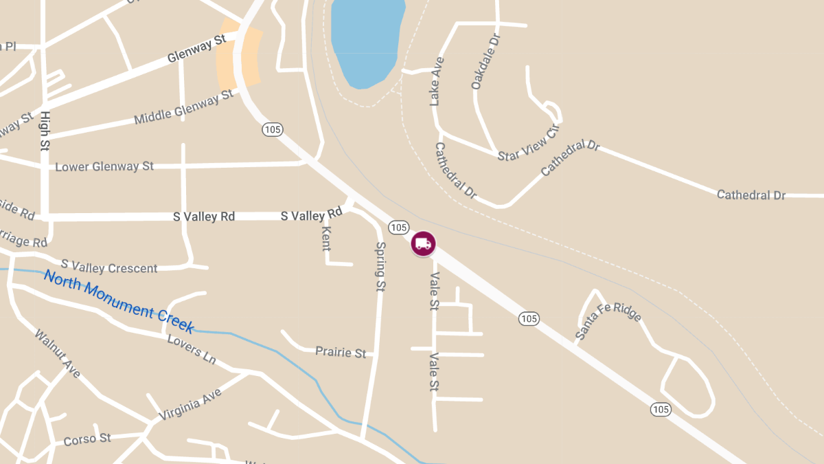 Three-Car Crash Involving Semi-Truck at Highway 105 & North Washington