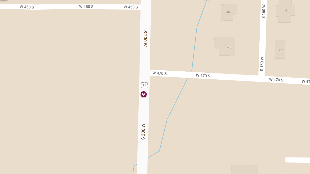 Three Injured, One Critically, in Head-On Crash on US-91